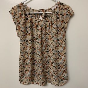 Lauren Conrad Pleated Blouse